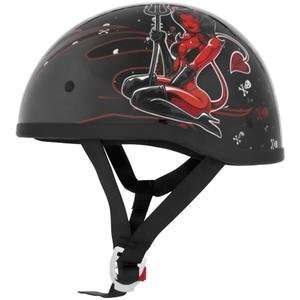    Skid Lid Original Helmet   Large/Hell on Wheels: Automotive