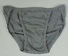 Jockey Life Mens 1 x Gray String Bikinis Underwear NEW Large L