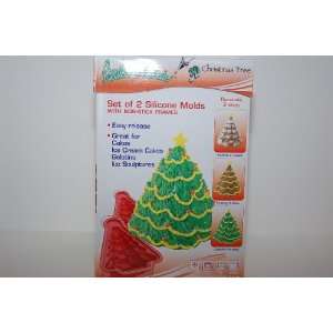   : Create n Celebrate 3 D Christmas Tree Silicone Mold: Home & Kitchen