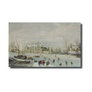  Winter Landscape Giclee Print