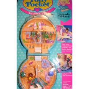   Vintage Polly Pocket Beach Party Bluebird Compact (1994) Toys & Games
