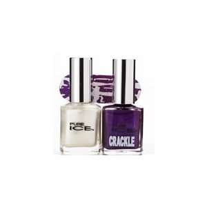 Bari Cosmetics   PUREICE   Winter Crackle and Ice Duo   Platinum with 