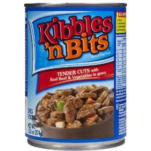  Kibbles n Bits Tender Cut   24 x 13.2 oz