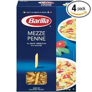 Barilla Mezze Penne, 16 Ounce Boxes Grocery & Gourmet Food