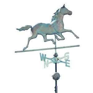    Whitehall Products Copper Horse Weathervane: Patio, Lawn & Garden
