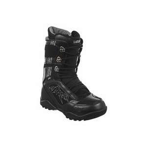  Lamar Justice One Snowboard Boots Size 2 Black: Sports 
