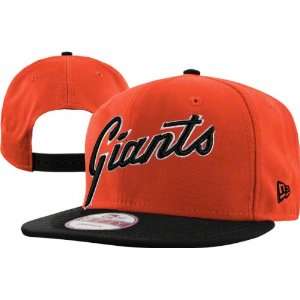   Giants Cooperstown 9FIFTY Reverse Word Snapback Hat: Sports & Outdoors