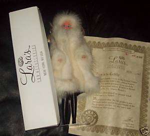 1995 Lauras White Mink LE 500 Barbie MIB  