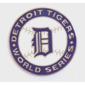  Detroit Tigers 72 World Series Phantom Pin Sports 