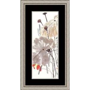  Lotus by Bashi Qi   Framed Artwork