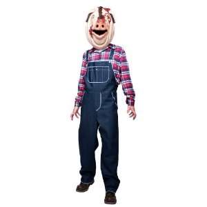 Lets Party By Paper Magic Motel Hell Pig Adult Costume / Blue   Size 