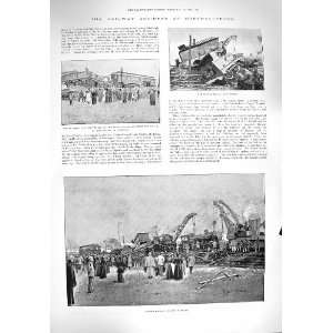  1894 RAILWAY TRAIN CRASH NORTHALLERTON BARON COURCEL