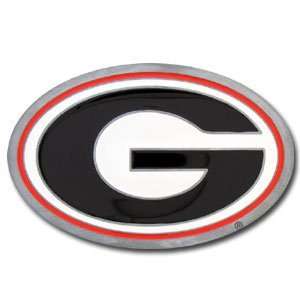  Georgia Bulldogs G Trailer Hitch Cover: Sports 