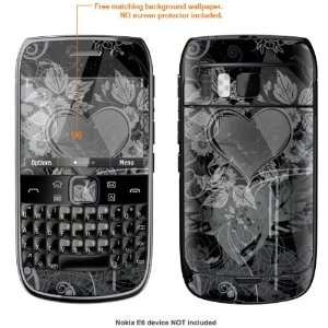   Skin STICKER for Nokia E6 case cover E6 518: Cell Phones & Accessories