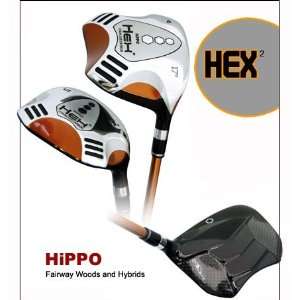com Hippo Golf HEX 2 Fairway Woods and Hybrids (Club26 Degree Hybrid 