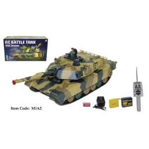  BB Remote Control Fighting Battle Tank M1A2 Abrams Toys & Games