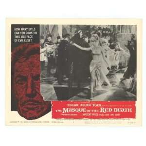 Masque of the Red Death Movie Poster (11 x 14 Inches 