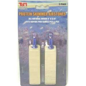  Tom Protein Skimmer Wood Airstone 2 Pack: Pet Supplies