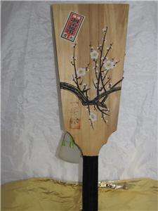 Japanese Hagoita Geisha Paddle Doll Kimono Wall Fan  