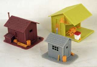 HO Scale Life Like Trackside Shanties Built Up Lifelike  