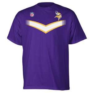 Minnesota Vikings Youth V Stripe T Shirt:  Sports 
