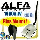 alfa network awus036h 1000mw wireless g usb adapter new $ 26 29 time 