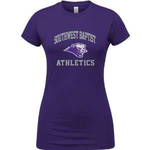  Southwest Baptist Bearcats Purple Womens Athletics Arch T 