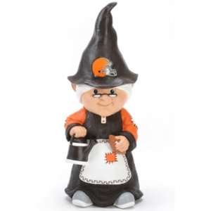    Cleveland Browns Garden Gnome 11 Female: Sports & Outdoors
