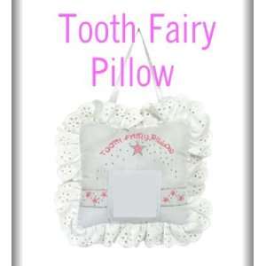  TOOTH FAIRY PILLOW For Girl (Pink): Home & Kitchen