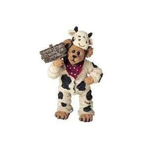   Shoebox Cow Bear Angus BeargerQuit Yer Beefin #3230