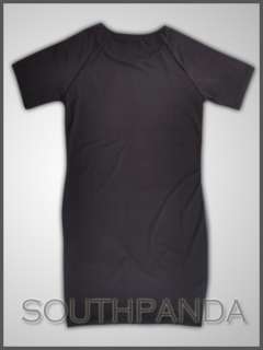 SC038 Black Punk Baboon Lady Cool Soft Dress T shirt  