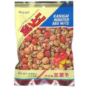 Kasugai   Roasted Mix Nuts 2.82 Oz.:  Grocery & Gourmet 