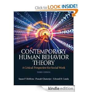 Contemporary Human Behavior Theory A Critical Perspective for Social 
