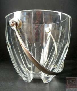 Baccarat Crystal Neptune Ice Bucket MINT  