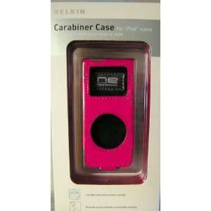  Belkin iPod Nano Carabiner Case, Fuschia/Black Everything 