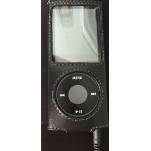  Belkin Leather Sleeve Case for iPod nano 4G (Black): MP3 