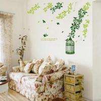 Green Ivy Vine Easy Wall Sticker Decal Deco Room   Green Ivy Vine 