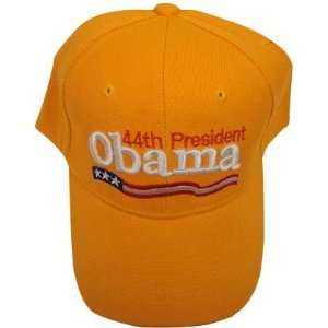  Barack Obama Yellow 44th President Cap