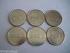   For Amusement Only LOT of 6 Arcade Coins Tokens RARE Collectors Items