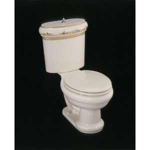   96 Biscuit Revival Toilet Tank with Pheasant Design