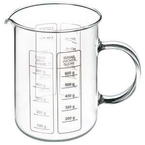  Simax Glass Measuring Cup, 1 Liter: Kitchen & Dining