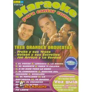  Karaoke Para Cantar como: Tres Grandes Orquestas V50120 