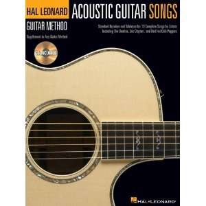  Acoustic Guitar Songs   Guitar Method   Bk+CD Musical 