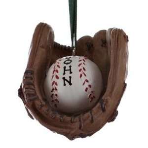  Baseball Glove Christmas Ornament