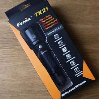 Fenix TK21 XM L U2 468 Lumen 2 Mode LED Tactical Waterproof Torch 