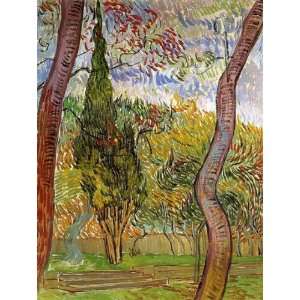   Garden of Saint Paul Hospital: Vincent van Gogh Hand: Home & Kitchen