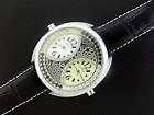 New IceTime Two Time Zone 12 diamonds 48mm Watch