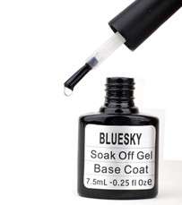 UV SHELLAC NAIL GEL POLISH (Bluesky Shellac)   24 Color & Topcoat 
