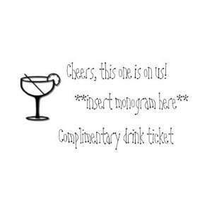   : Complimentary drink ticket Business Card Templates: Office Products
