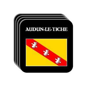  Lorraine   AUDUN LE TICHE Set of 4 Mini Mousepad 